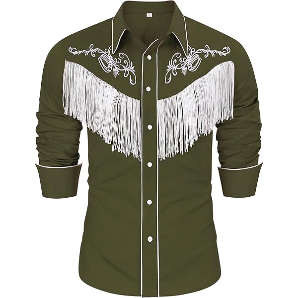 トップス CP DOBBY FRINGE COMBO WESTERN SHIRT Plaid Twill Dobby Western Shirt | Stetson